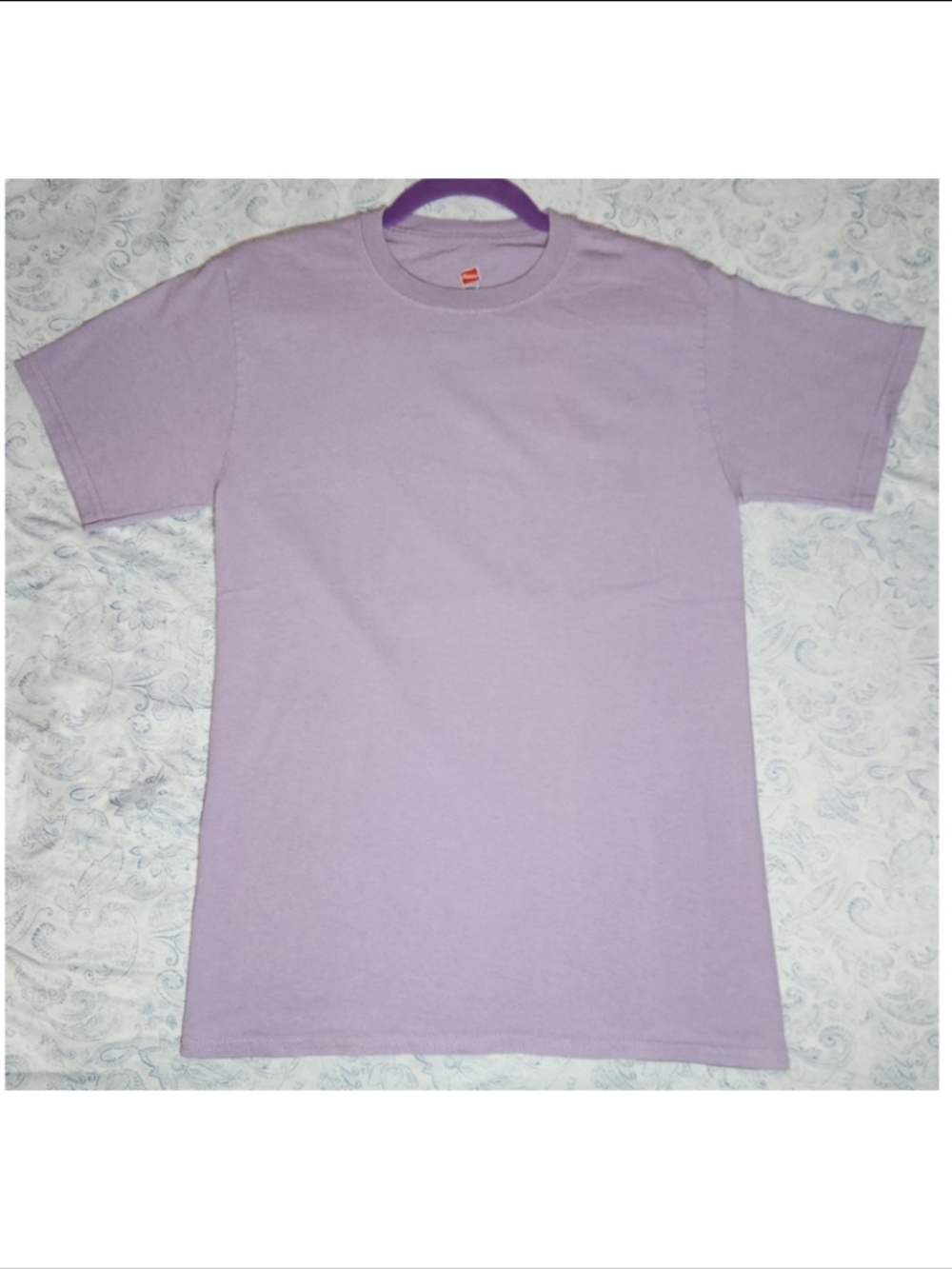 Unisex Hanes Essential T-shirt (Lavender - Size S)